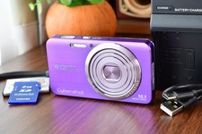 Near Mint Sony Cyber shot DSC-W630 Purple Digital Camera Japanese Only