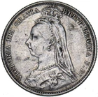 1892 Victoria Sixpence — photo from another recent sale