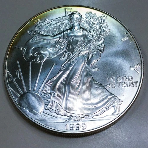1999 1 oz American Silver Eagle .999 Silver Beautiful Uncirculated Coin