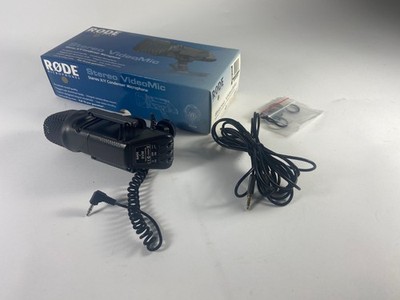 RØDE SVM Stereo VideoMic   X/Y Condenser Microphone   Camera Mountable