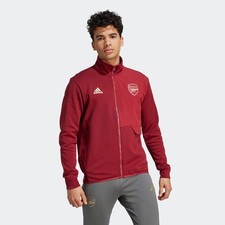 NWT Men's Adidas Arsenal Full Zip Anthem Jacket HZ2080 Size M