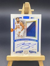 2024-25 Panini National Treasures Karl-Anthony Towns Patch Auto /25