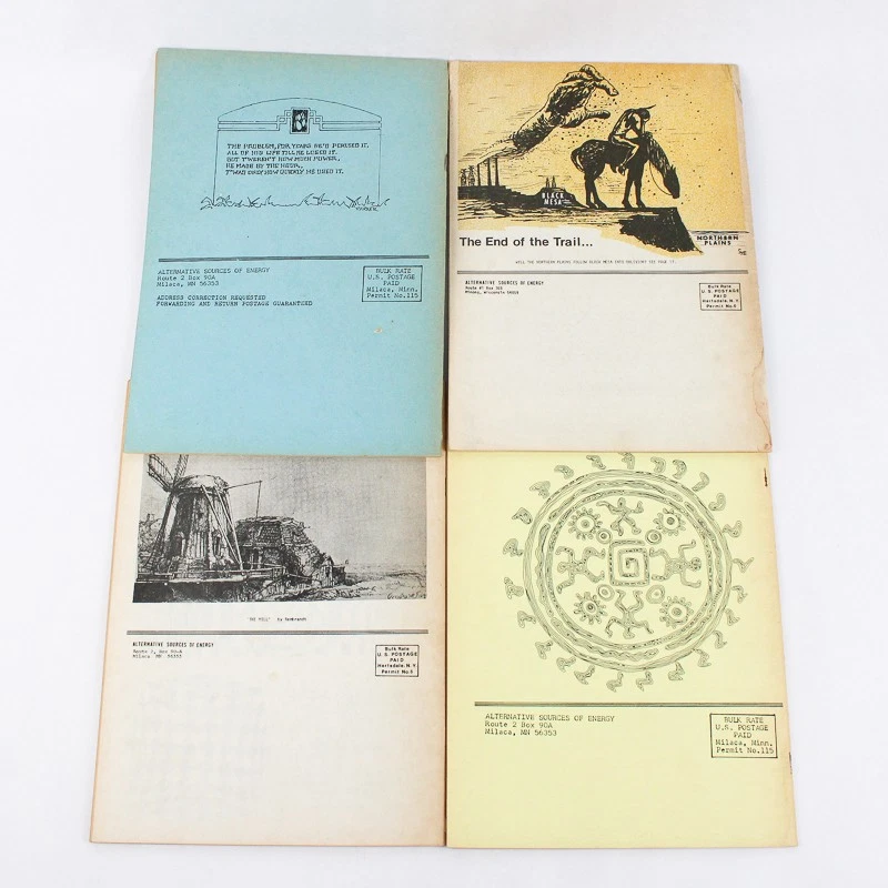 Lot of 4 Alternative Sources of Energy Magazine Issues 12 14 15 16 1973 to 1974 - Image 2 of 4