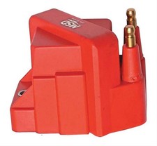 Msd Ignition Coil Dis Performance Replacement E-core Square Epoxy Red 40000 V Gm