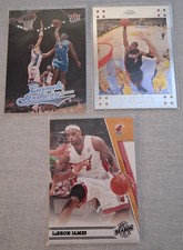 10-11 LeBron James Update, 04-05 Carmelo Anthony, 07-08 Topps Chrome Dwyane Wade