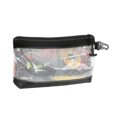 Anti-static PVC Parts Organizer Bag Transparent Design for Quick Content View