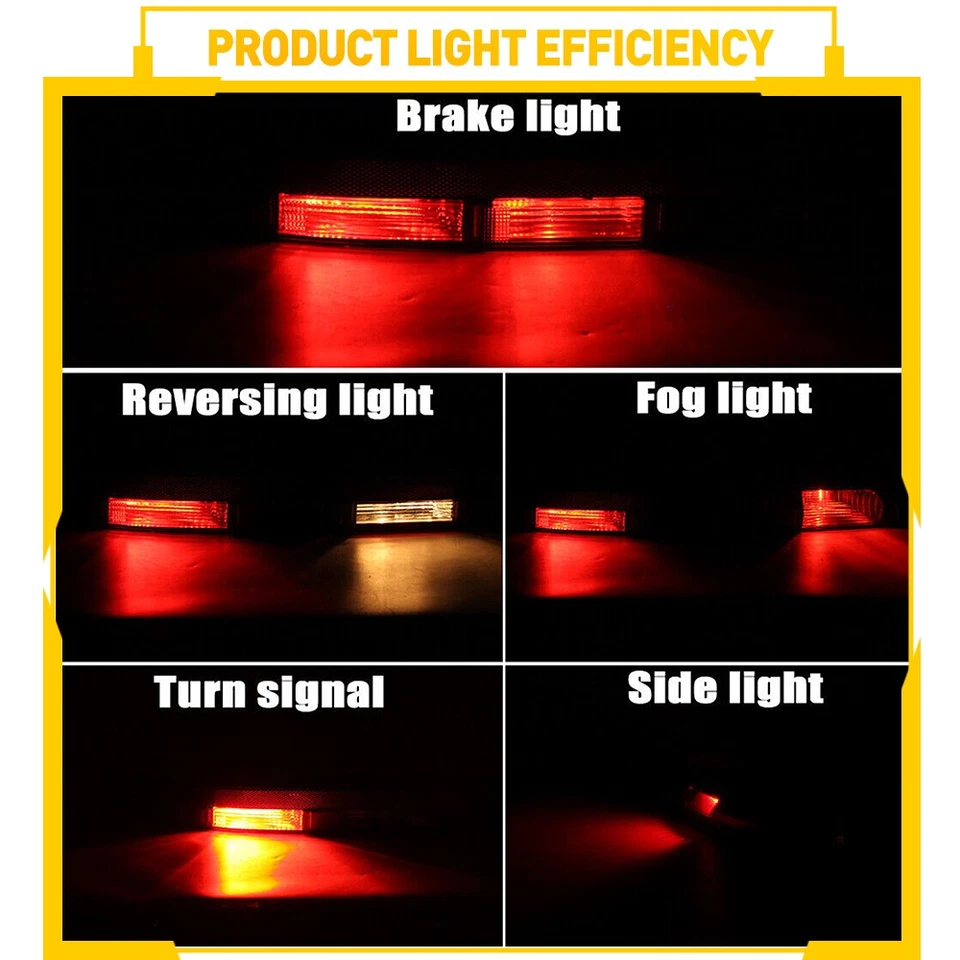 适用于奥迪 Q7 2016 2017 2018 2019 LH 后保险杠停止灯反射器 — 第 2/4 张图片