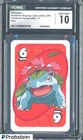 2021 Pokémon Japanese Playing Cards Pocket UNO 6 Red Venusaur CGC 10 Gem Mint