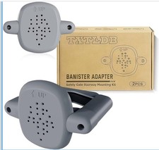 2 Pcs Baby Gate Stair Railing Banister Adapter, Fits 1.57''- 3.94'' Wide Railing