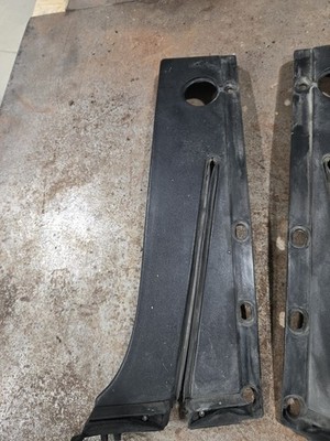 90-96 Nissan 300zx Z32 OEM 2+0 Seat Belt Door B Pillar Trim Set