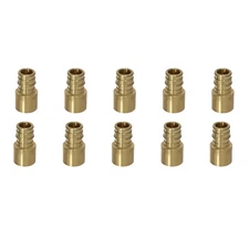 10 Pack XFITTING 1/2" Pex A X 1/2" Female Sweat Adapter Expansion , F1960