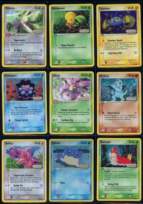 Pokemon EX LEGEND MAKER - 9 Reverse Holo Karten Bundle - ENG - Near Mint/Mint