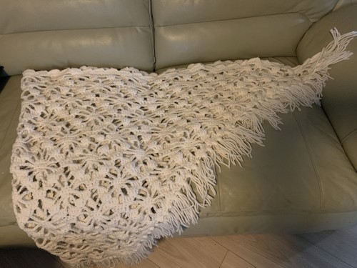 hand made ladies shawl.