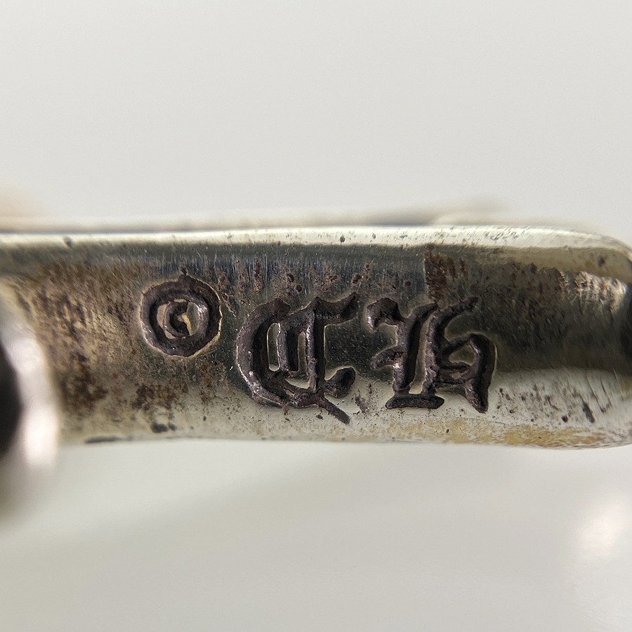 CHROME HEARTS Tiny CH Plus Charm Silver diamond P… - image 6