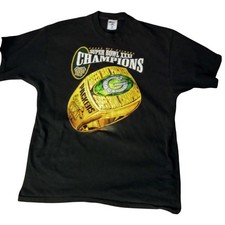 Vintage 1997 Pro Player x Green Bay Packers Super Bowl XXXI Champions Tee SZ XXL