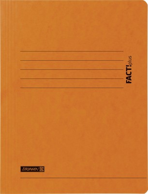 FACT! Orange Portfolio Folder