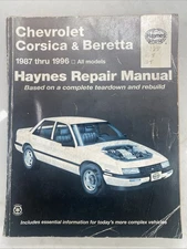 Auto Plus/Haynes 24032 Manuals Repair Manual Chevrolet Beretta 1987 Thru 1996