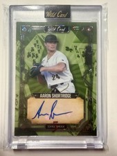 2024 Wild Card 5 Card Draw Aaron Shortridge 3/3 Encased Auto Pittsburgh Pirates