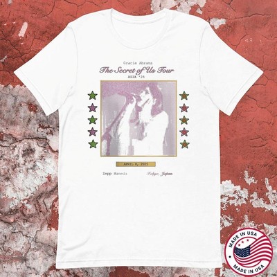 Gracie Abrams The Secret Of The US Tour 2025 At Asia Tokyo Japan Shirt CM356