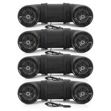 Soundstorm Dual 8" 700W ATV/Marine Amplified Tube Speaker, BTB8  4 Pack 