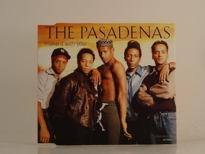THE PASADENAS MAKE IT WITH YOU (H1) 4 Track CD Single including Picture Sleeve C