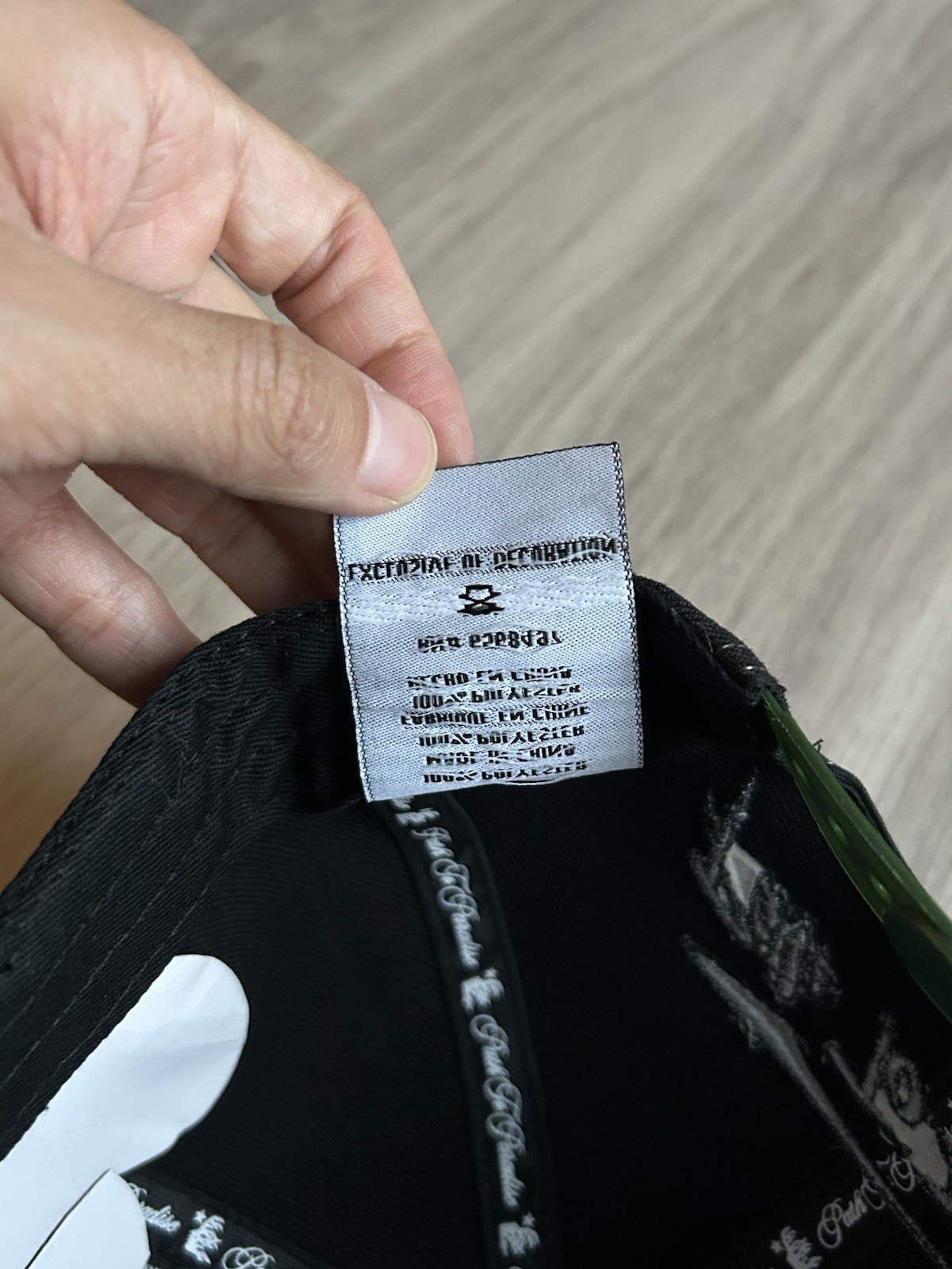 Hellstar Paintbrush Snapback Hat - Black Green - image 12