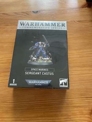 Warhammer Commemorative Series Space Marines Sergeant Castus