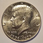 USA 1976-P Kennedy 1/2 Dollar, KM-#205, Quick & FREE SHIPPING!