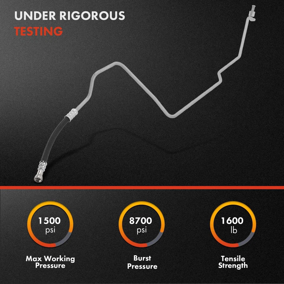 Outlet Driver Fluid Cooler Line for Dodge Dakota 1994 1995 1996 3.9L 4883802AB - Image 3 of 4