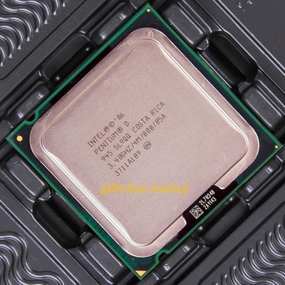 Original   Pentium D 945 3.4 GHz Dual-Core (HH80553PG0964MN) Processor CPU #zv