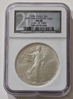 1993 AMERICAN 1 OUNCE SILVER EAGLE NGC MS68 20TH ANNIVERSARY SKU 1864074-046
