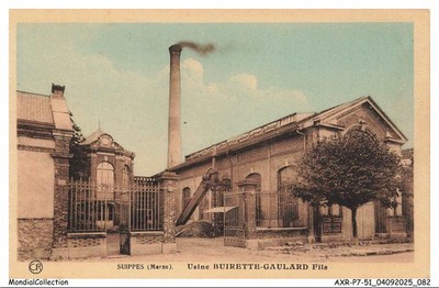 AXRP7-0592-51 - SUIPPES - Factory buirette-gaulard fils