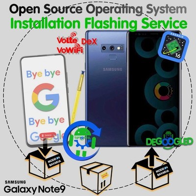 ohne G̲ gle Spyware  Install-Flash-Service Samsung Galaxy Note9    VoLTE VoWiFi