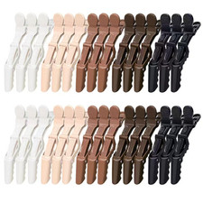 30 Pack Alligator Hair Clips, Sectioning Clips for Salon Coloring, Cutting Sty