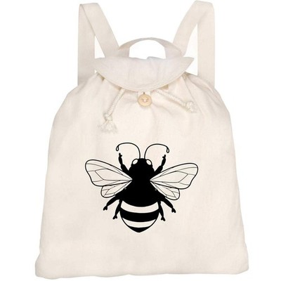 Canvas Rucksack / Backpack ''Bumble Bee'' (RK00038237)