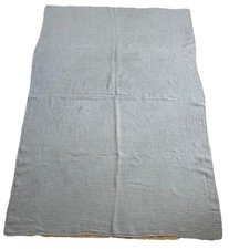 FLAX Brand 100 Linen Tablecloth Diamond Pattern Tan Texture 74x52 Lithuania