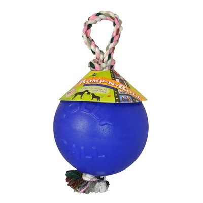 Jolly Ball Romp Roll M=15 cm Hundeball Spielzeug Duftend mit Band, Apportierball