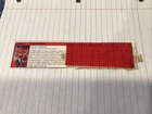 Original TRANSFORMERS G1 Optimus Prime Tech Spec Card VINTAGE Bio/Stats CUT-OUT