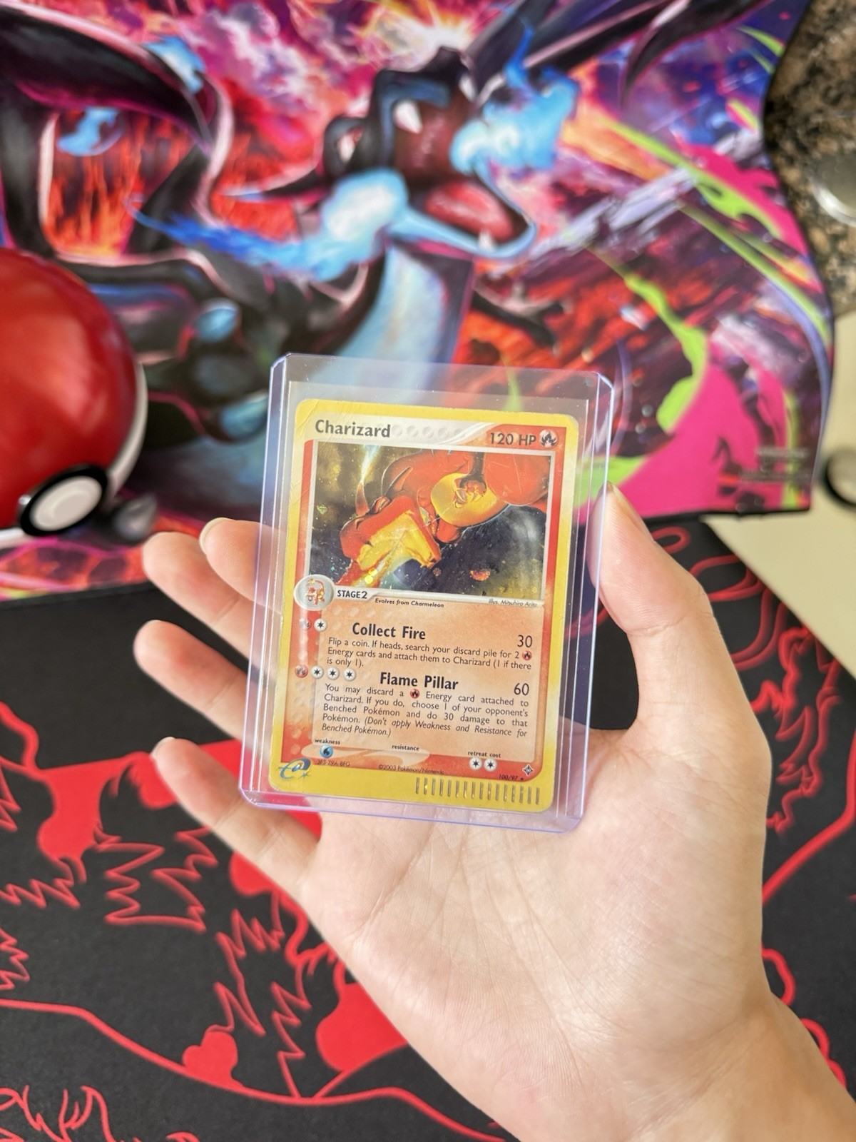 Charizard 100/97 EX Dragon Holo