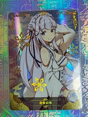 Karte Re:Zero Goddess Story 2M11PR-11 Emilia Rem Ram Göttin Waifu 