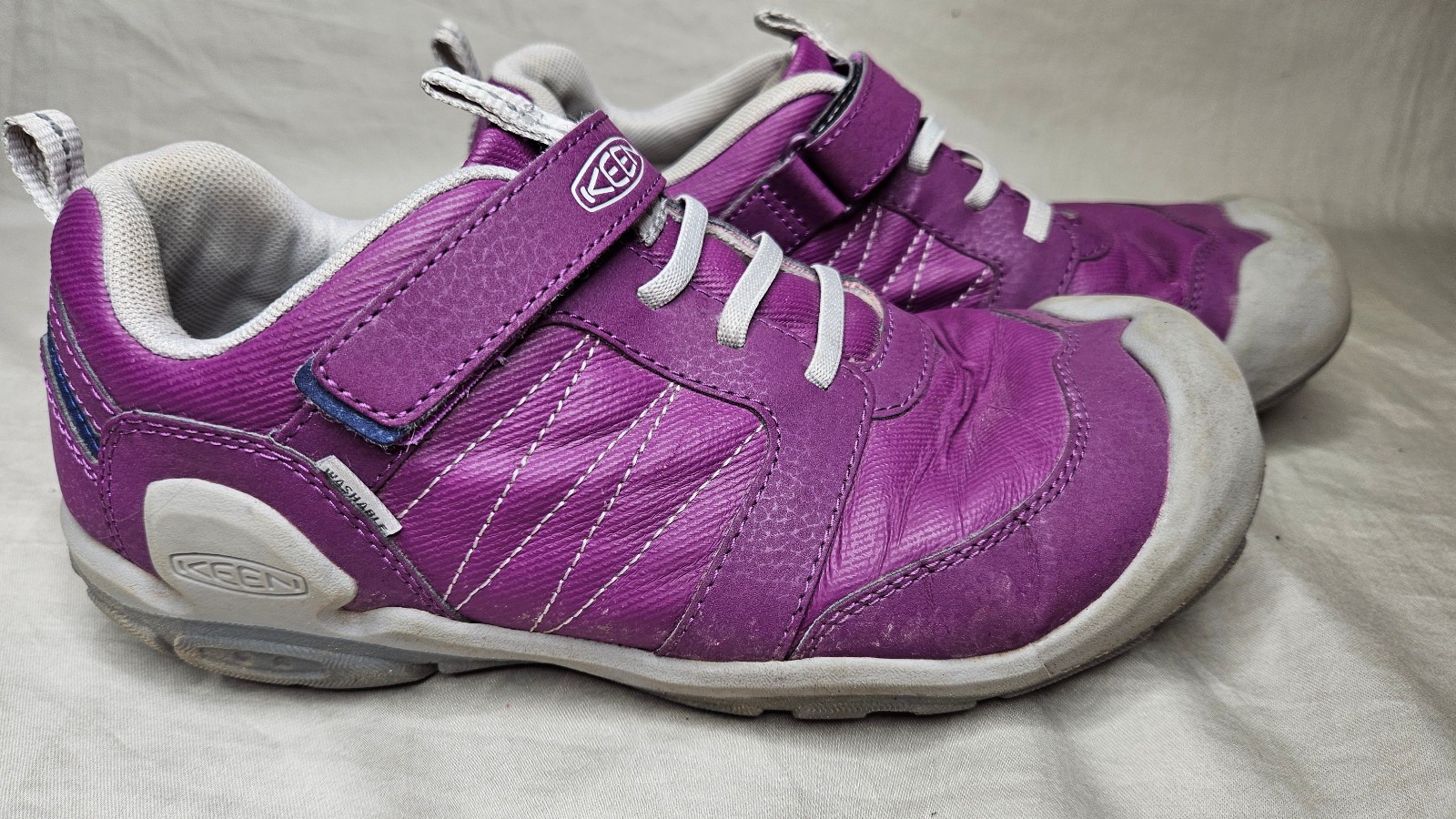 Scarpe da trekking Keen donna 6 viola slip on gancio e passante punta chiusa trail attivo