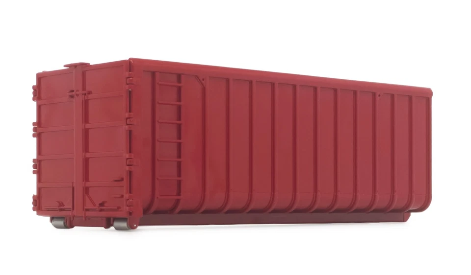 MARGE MODELS, HOOKLIFT 40m3 container rosso, 1/32,  MAR2306-02 - Immagine 2 di 3