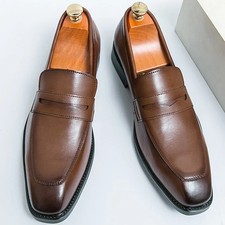 Dress Shoes Classic Casual Business Oxfords Formal Office Leather Men's Shoes