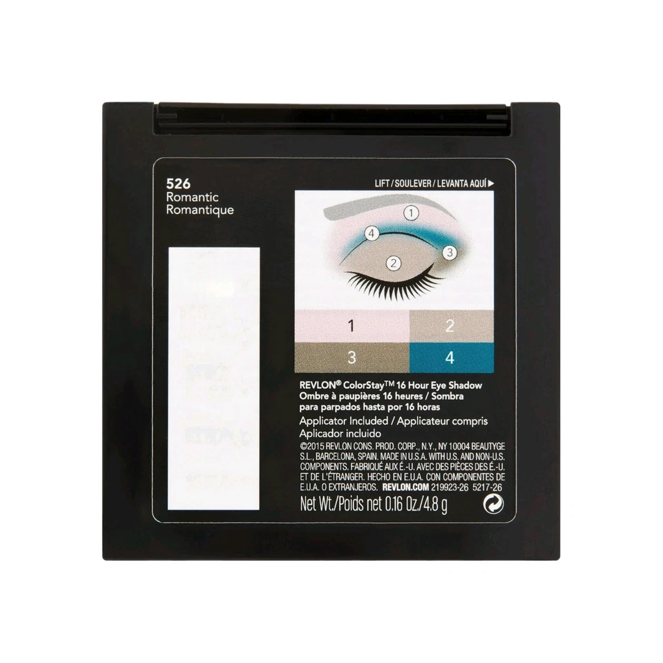 Revlon Colorstay Eyeshadow Quad #526 Romantic - Image 2 of 2