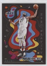 2021-22 Panini NBA Hoops Zero Gravity Rudy Gobert #10 c4h