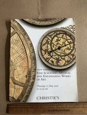 Christie’s Auction Catalog So. Kensington May 2007 Science Medical Engineering 