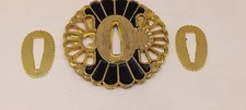 Tsuba + Seppa für Katana / Wakizashi  Samura Schwert