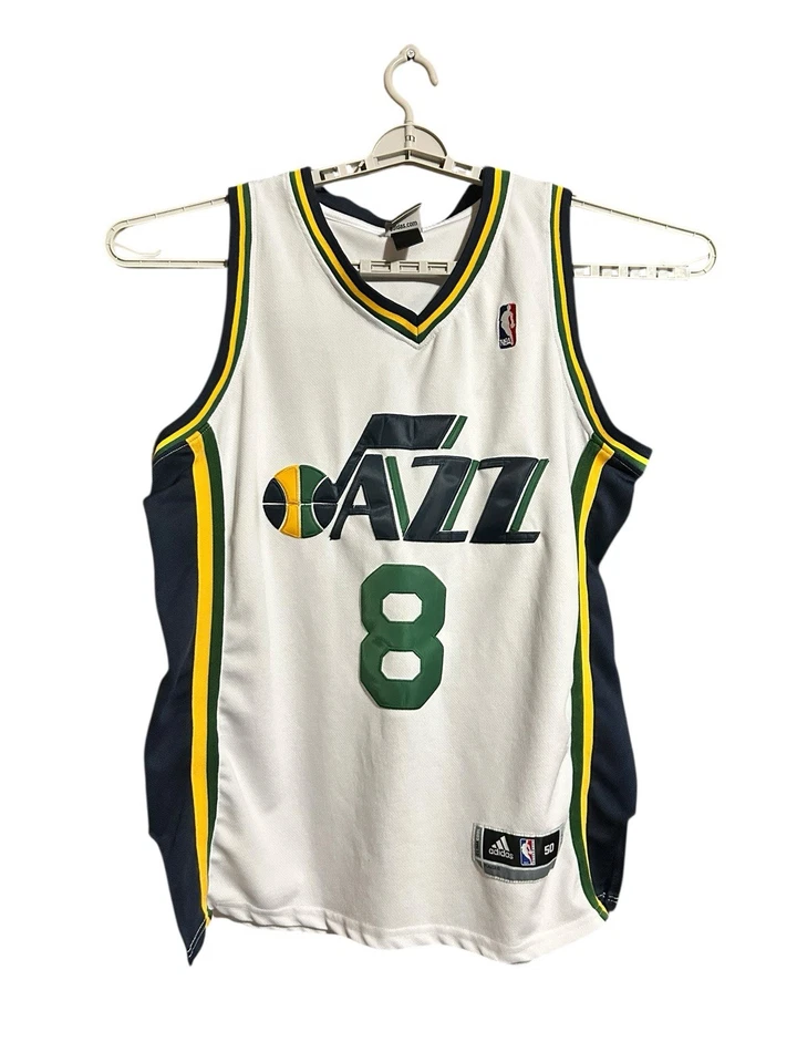 Camiseta Adidas Utah Jazz Deron Williams Baloncesto De Colección Para Hombre Talla 50 Cosida Foto 3 de 4