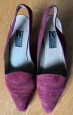 Next Accessory Maroon Women's Slingback Court Shoes EU size 40