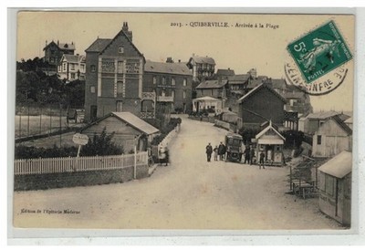 76 QUIBERVILLE #14500 ARRIVE DE LA PLAGE NR. 2013 AUTO LATERNE KOPFBEDECKUNG